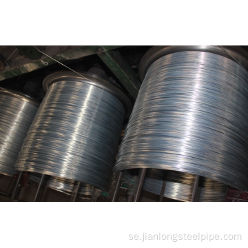 1,8 mm 2 mm diameter galvaniserad ståltråd